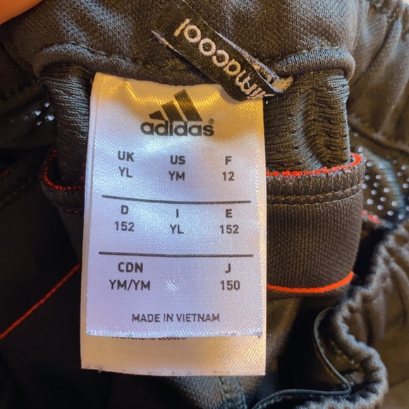 Adidas Track Pants/Joggers - Red and Navy Blue - Picture 4 of 7